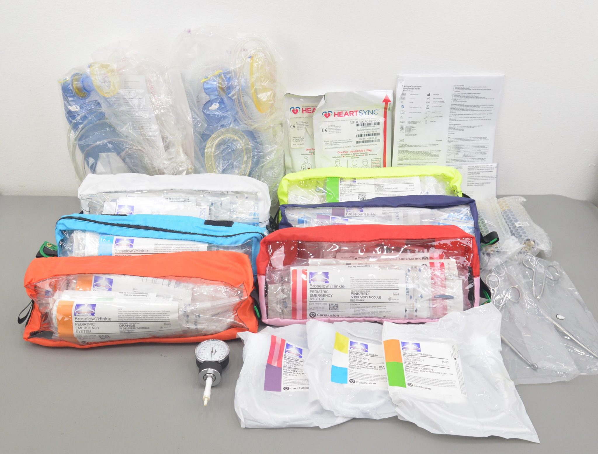 New CareFusion AE4700 Broselow/Hinkle Pediatric ALS ColorCoded