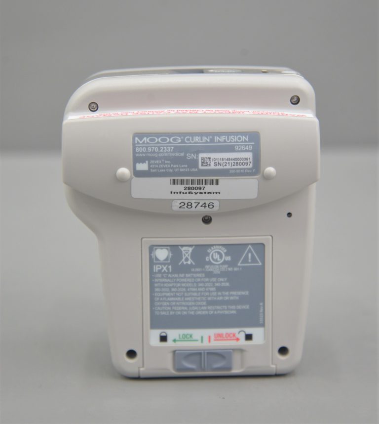 Moog Curlin Medical 92649 PainSmart IOD Epidural Infusion Pump w/ Bolus