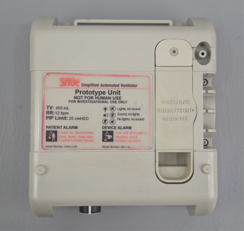 AutoMedx 450×12 SAVe Simplified Automated Ventilator Prototype Demo ...