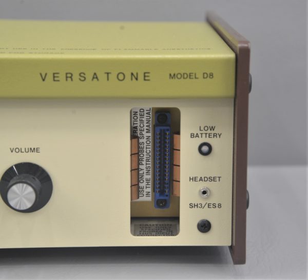 MedaSonics D8 Versatone Doppler Ultrasound System w/ P84 5.3MHz Probe & Accs