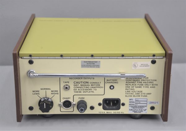 MedaSonics D8 Versatone Doppler Ultrasound System w/ P82 8MHz & P84 5.3MHz Probe