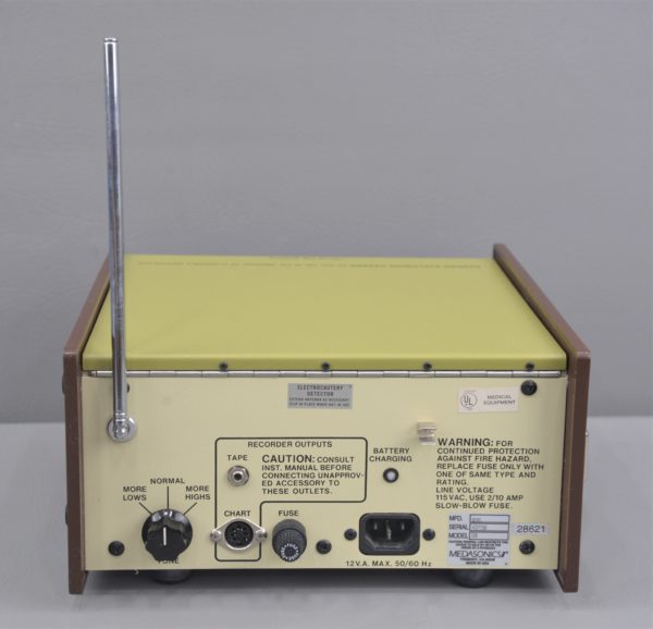 MedaSonics D8 Versatone Doppler Ultrasound System w/ P82 8MHz & P84 5.3MHz Probe