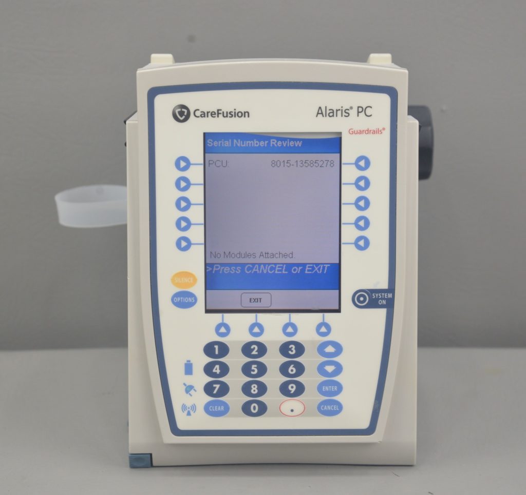 CareFusion Alaris PC Guardrails 8015 IV Infusion Pump Control Unit v9.17.1.6 Rhino Trade LLC