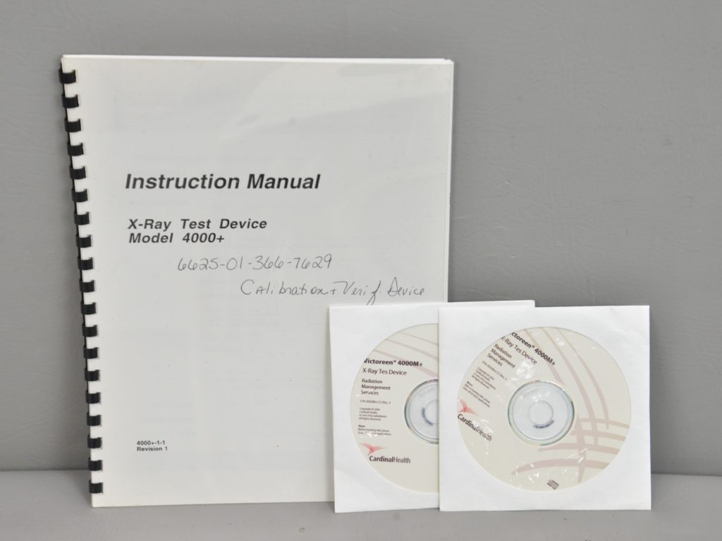 Fluke Cardinal Health Victoreen 4000M+ NonInvasive XRay Test Device