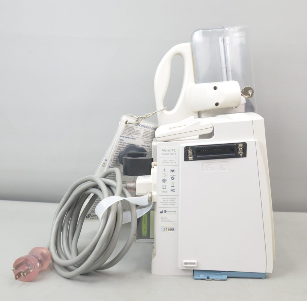CareFusion Alaris PC Guardrails 8015 Infusion Pump Control Unit REF 12273911 with Alaris PCA
