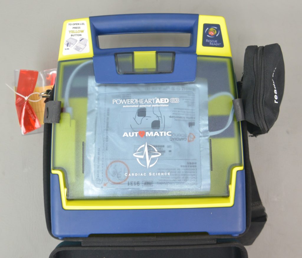 Cardiac Science Powerheart G3 Automatic AED with Case 9390A501 Rhino
