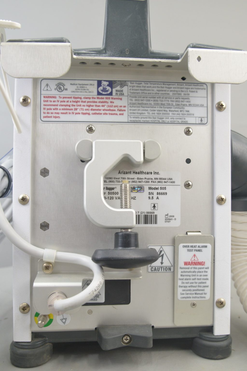 Bair Hugger 505 Temperature Management System with Hose Rhino Trade LLC