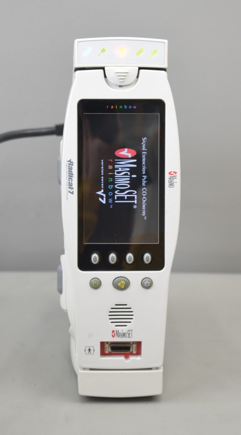 Masimo Rds Masimo Radical-7 Rainbow Touch Screen Signal Oximeter and RDS-1 Docking ...