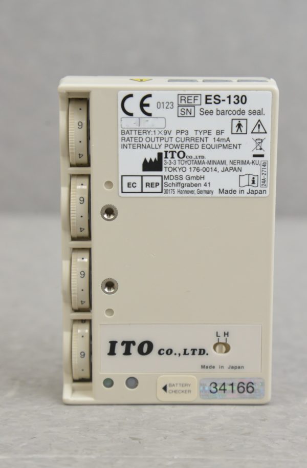 ITO Physiotherapy & Rehabilitation ES-130 3-Channel Palm-Size Electroacupuncture