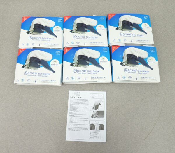 Cooper Surgical Insorb Single Patient Use Skin Stapler w/ Absorbable Staples Box