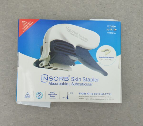 Cooper Surgical Insorb Single Patient Use Skin Stapler w/ Absorbable Staples Box