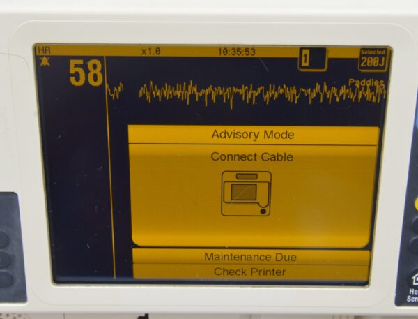 Medtronic LifePak 12 Biphasic Defibrillator, ECG, Pacing, Printing w/ LifePak 12 Power Adapter