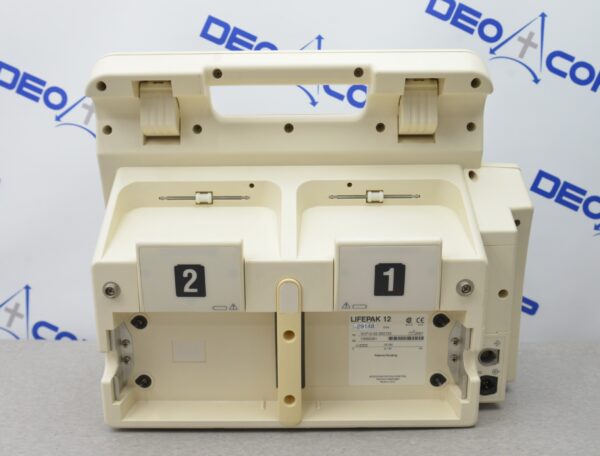 Medtronic LifePak 12 Biphasic Defibrillator, ECG, Pacing, Printing w/ LifePak 12 Power Adapter