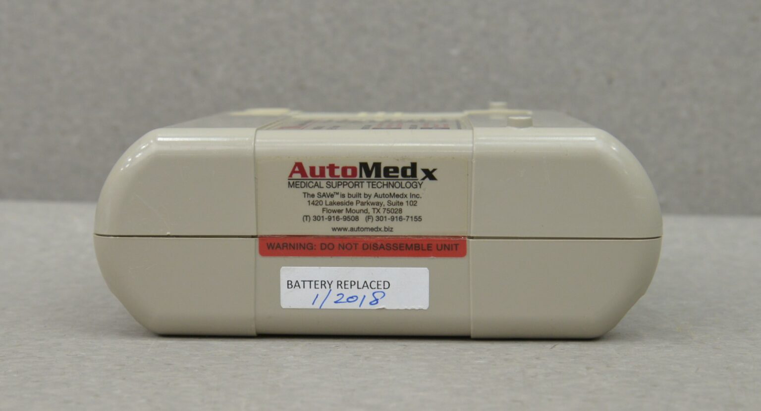 AutoMedx SAVe Simplified Automated Ventilator E10478 600×10 W ...