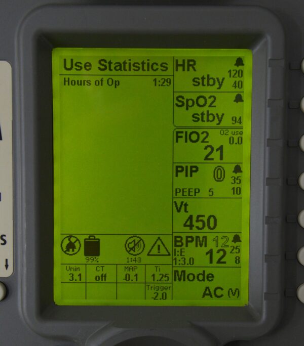 ZOLL EMV+ 731 Series Ventilator W/ Masimo SpO2