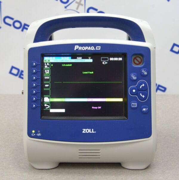 Zoll ProPaq M Portable Vital Signs Monitor W/ Masimo SpO2, 12-Lead ECG, NiBP, IBP, & Temp