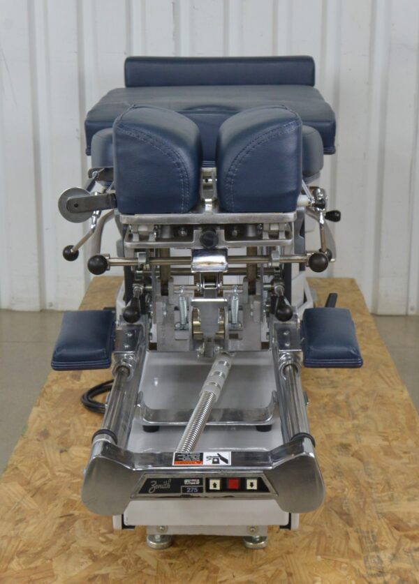 Zenith 275 VL VertiLift Elevating Hylo Adjusting Chiropractic Table 3 Drops