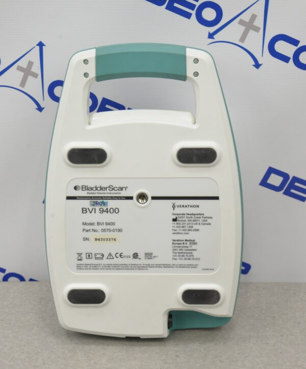 Verathon Bladder Scan BVI 9400 0570-0190