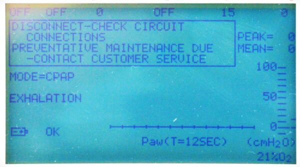 Impact Eagle Uni-Vent 754M Portable Self-Contained Ventilator System W/ Case