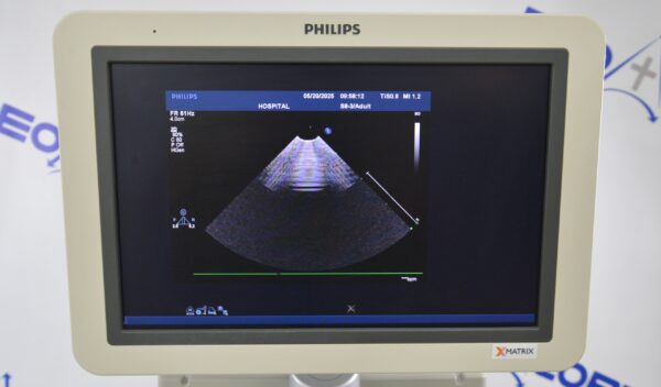 Philips iE33 Ultrasound System 8500-0082-01 W/ W/ S5-1, S8-3 & S12-4 Transducers