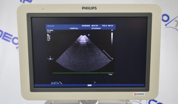 Philips iE33 Ultrasound System 8500-0082-01 W/ W/ S5-1, S8-3 & S12-4 Transducers