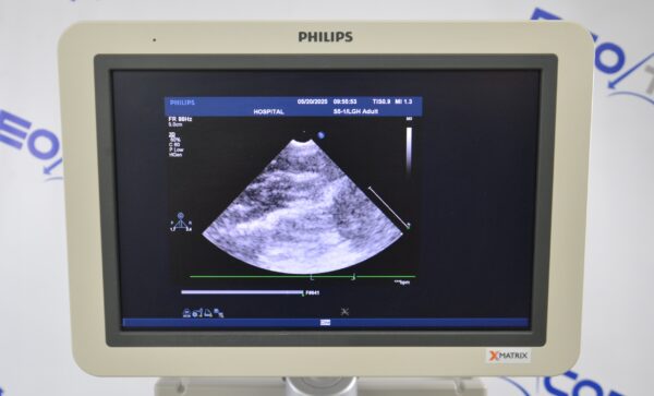 Philips iE33 Ultrasound System 8500-0082-01 W/ W/ S5-1, S8-3 & S12-4 Transducers
