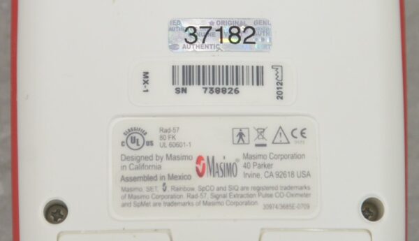 Masimo Rainbow Rad57 Pulse Oximeter