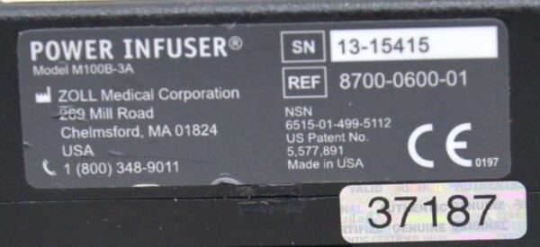 Geratherm DataTherm II KD-2300 W/ Belmont Buddy Lite & Zoll Power Infuser