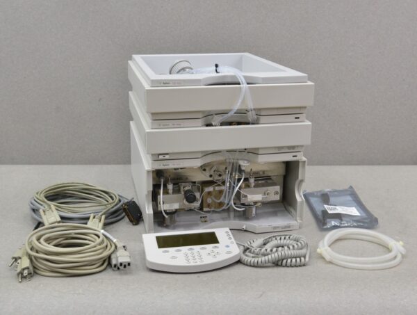 Agilent G1312A Binary Pump 1100 Series W/ G1323B Control, G1379A Degasser & Tray