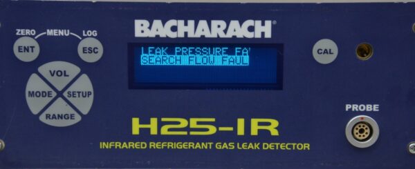Bacharach H25-IR Infrared Refrigerant Gas Leak Detector W/ 19-7113 Controller