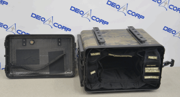 ECS Compression Molded FRP Transit Case 19"x12"x15"