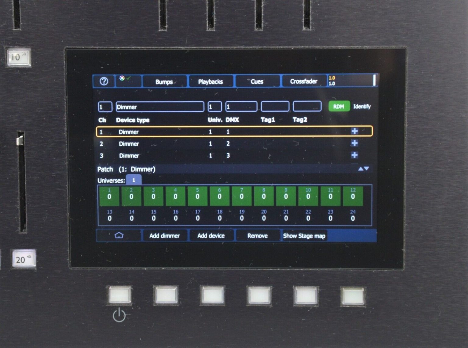 ETC CS20 ColorSource 20 Portable DMX Lighting Control Console 7225A1000
