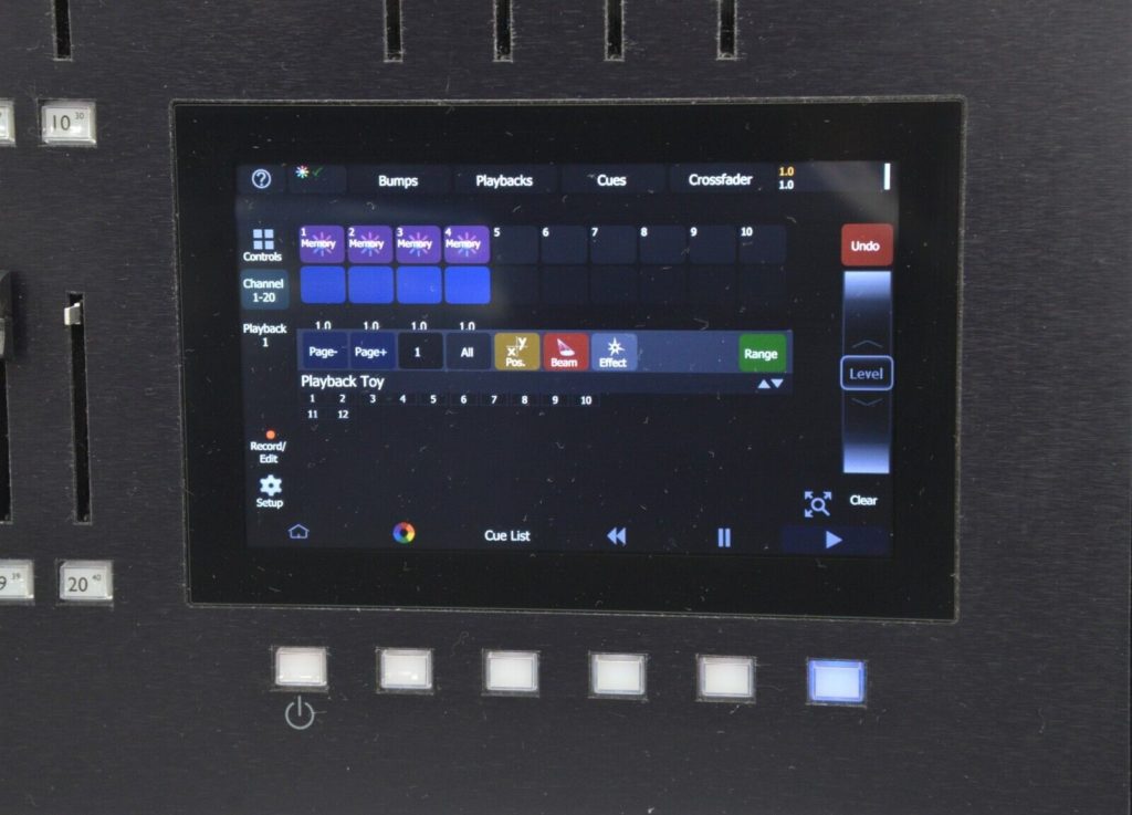 ETC CS20 ColorSource 20 Portable DMX Lighting Control Console 7225A1000
