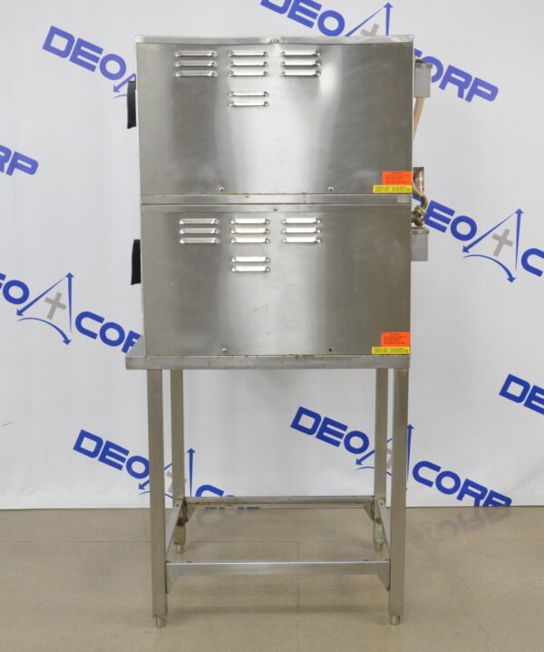 Groen HY-3E Double Stack Convection Steamer 208V 8.1KW 3 PH 1/15 HP