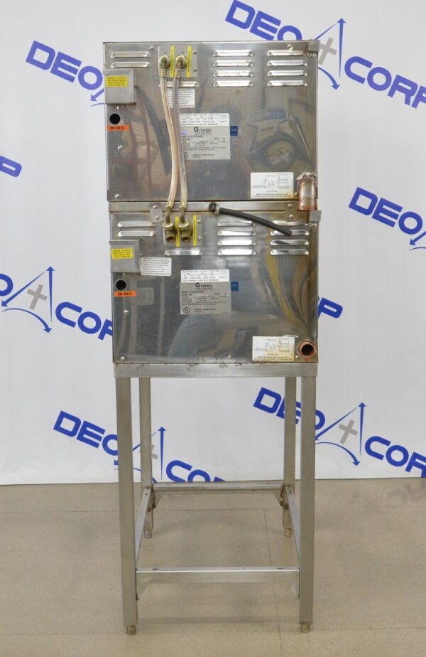 Groen HY-3E Double Stack Convection Steamer 208V 8.1KW 3 PH 1/15 HP