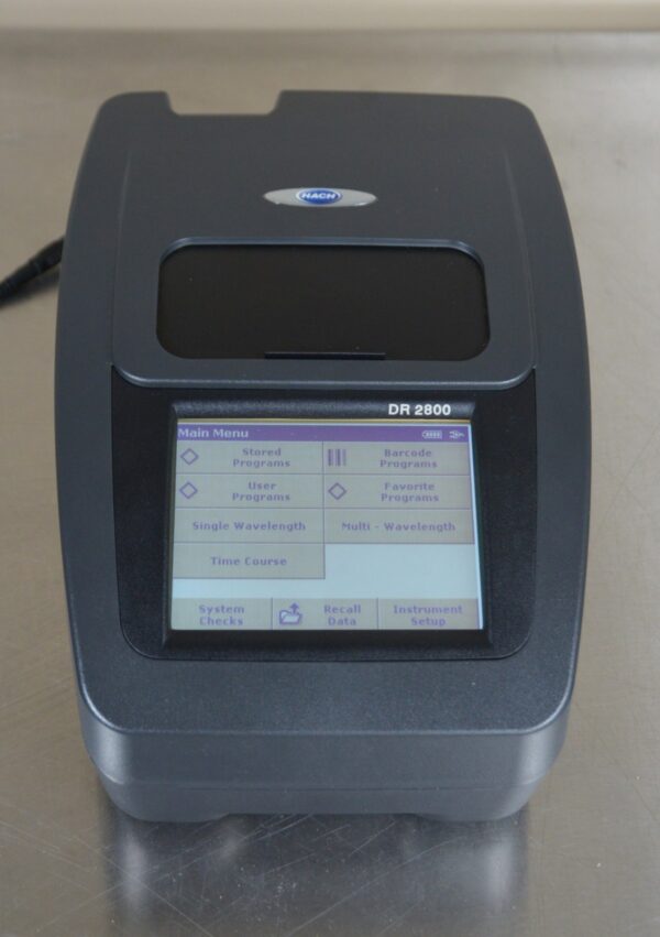 Hach DR 2800 Spectrophotometer w/2100P Turbidimeter Analyzer & Sension 156 Meter