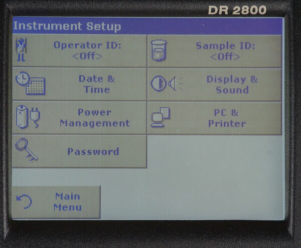 Hach DR 2800 Spectrophotometer w/2100P Turbidimeter Analyzer & Sension 156 Meter