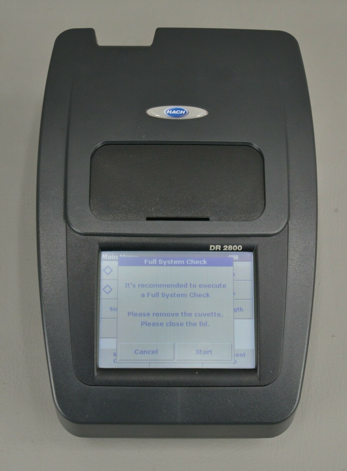 HACH DR 2800 Portable Spectrophotometer W Power Supply In, 51 OFF