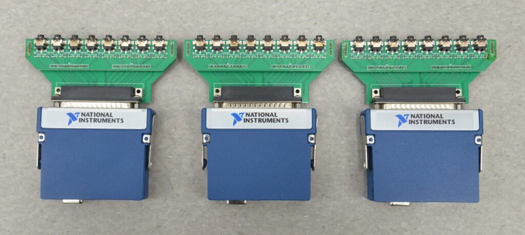 National Instruments NI cDAQ-9185 TSN Ethernet Chassis W/ 3 NI 9205 ...
