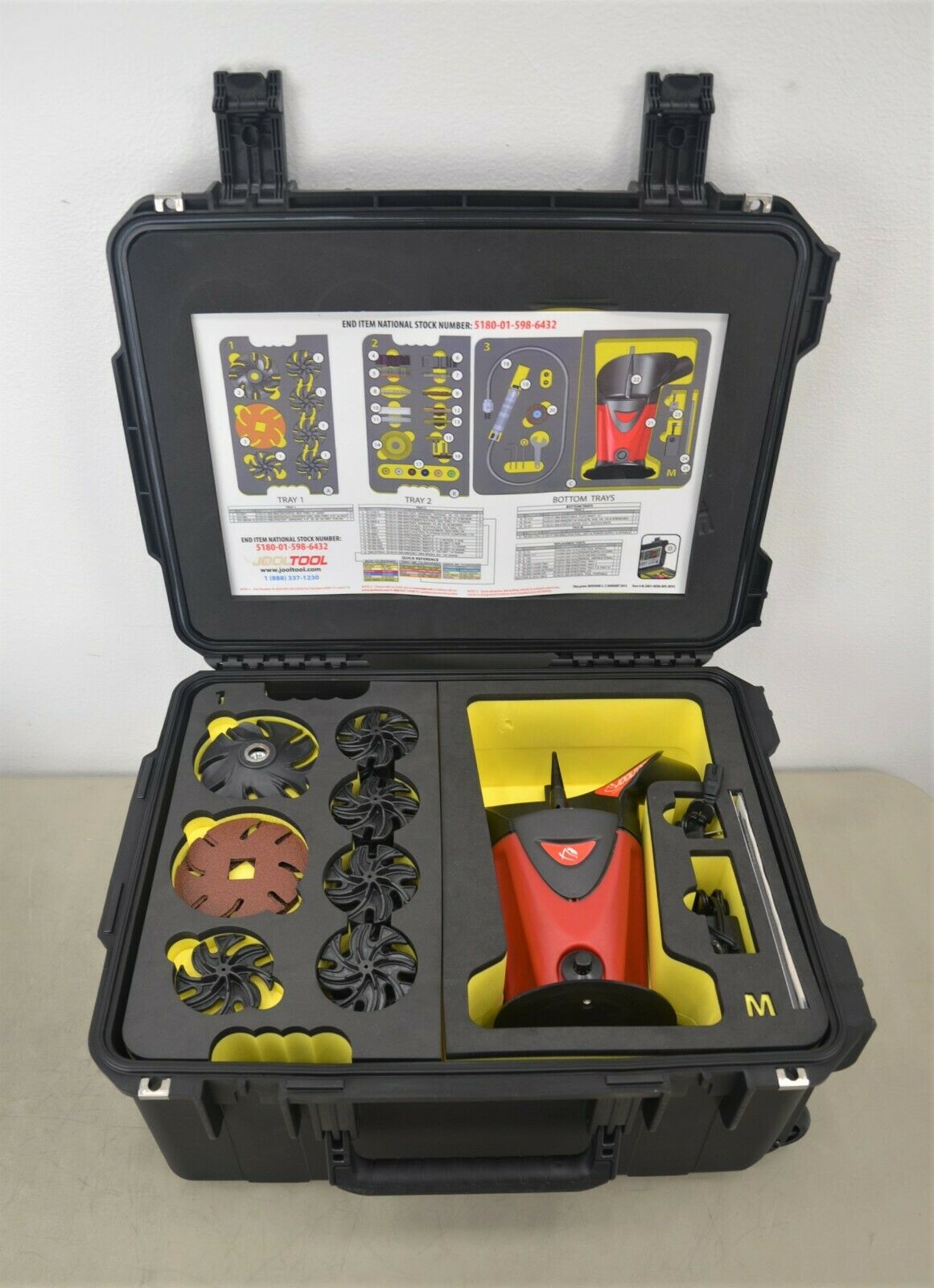 New Jooltool M 00 Pkg Polishing Sharpening 3m Tool Kit W Case Rhino Trade Llc