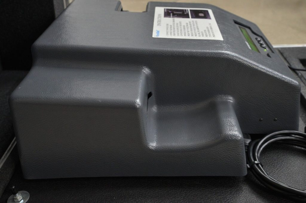 NewBold 320 Addressograph Electric Dog Tag Embosser V1.46 w/ Keyboard