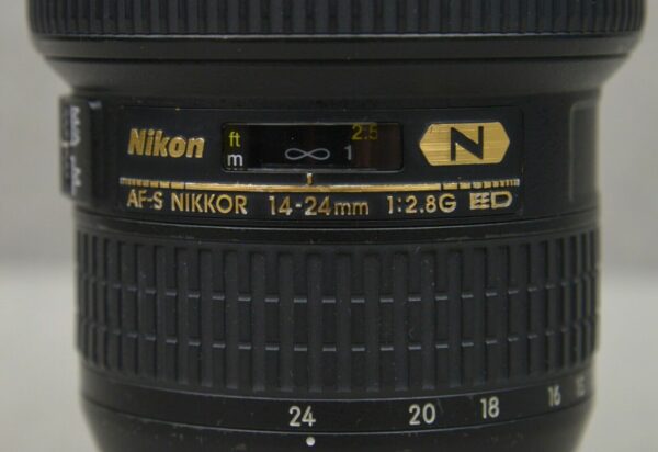 Nikon AF-S NIKKOR 14-24mm f/2.8G ED Nano Crystal Coat Aspherical Lens Wide Zoom