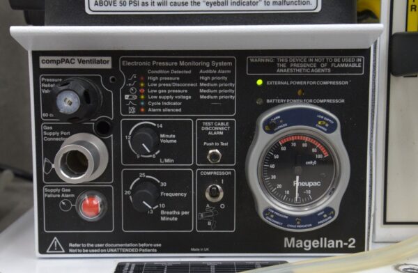 Oceanic Medical Magellan-2200 Model-2 Anesthesia Machine