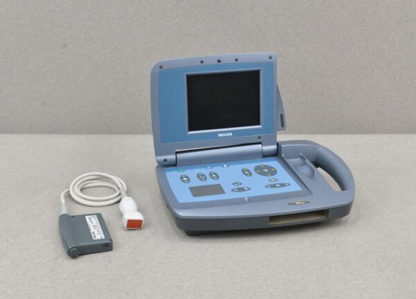 Philips OptiGo M2430A Portable Ultrasound System W/ 21420A Probe