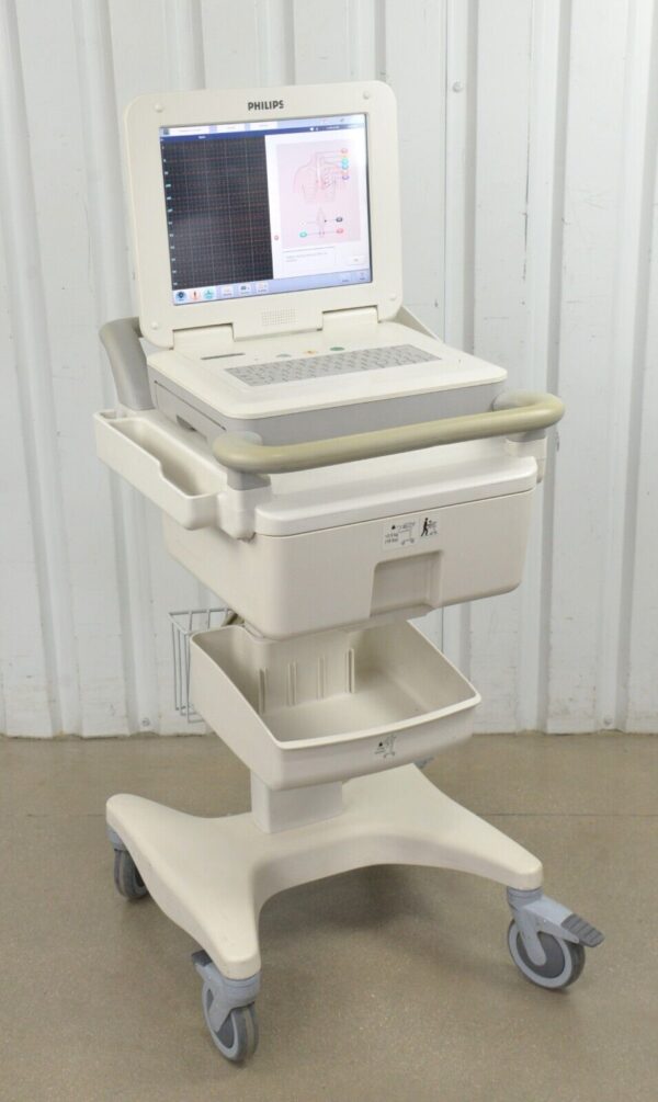 Philips PageWriter TC70 Diagnostic ECG Machine W/ Cart