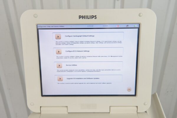 Philips PageWriter TC70 Diagnostic ECG Machine W/ Cart