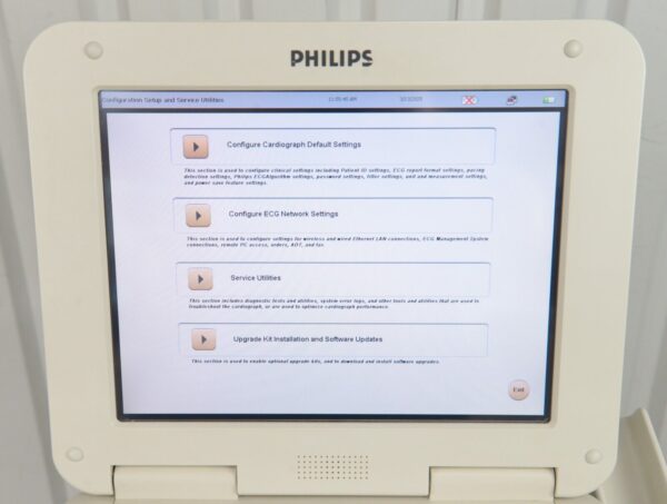 Philips PageWriter TC70 Diagnostic ECG Machine W/ Cart