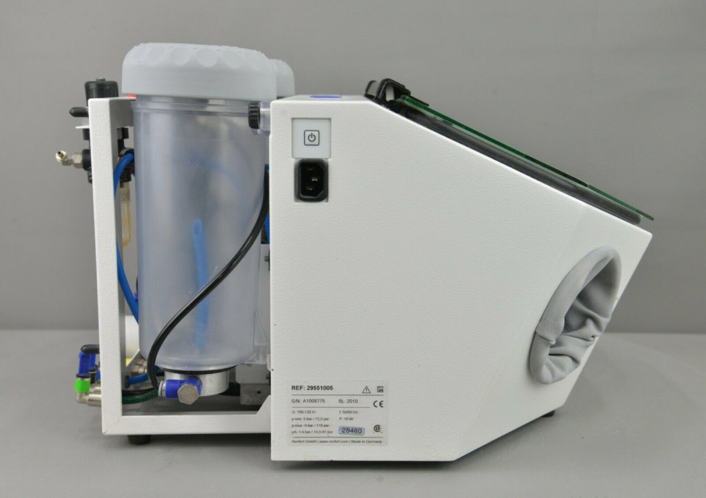 Renfert Basic Quattro IS 29551005 Dual Tank Sandblaster with Foot Pedal