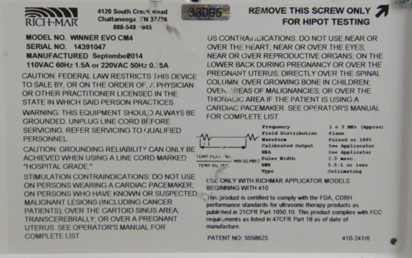 Richmar Winner EVO CM4 Laser/Light Module