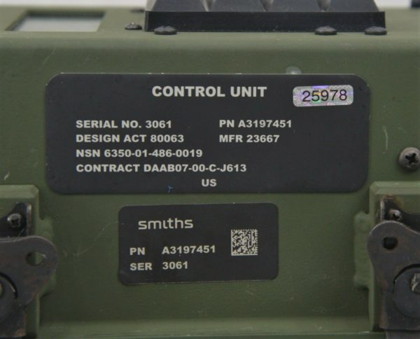 Smiths Detection AN/TMQ-55 Semiautomatic Meteorological Station 6660-01-522-5141
